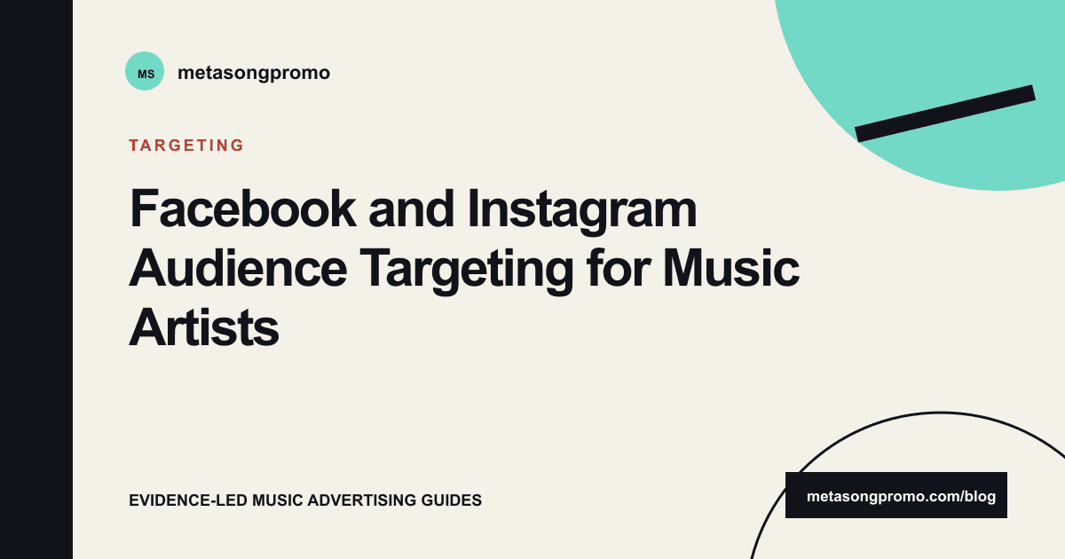 Guide cover for Audience Targeting for Music Artists