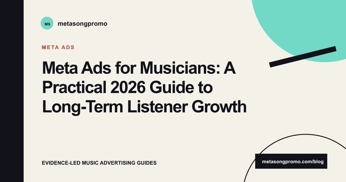 Guide cover for Meta Ads for Musicians