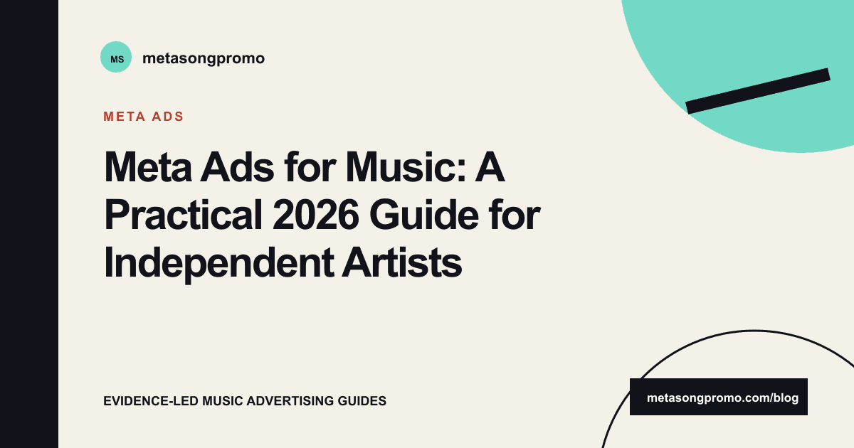Guide cover for Meta Ads for Music