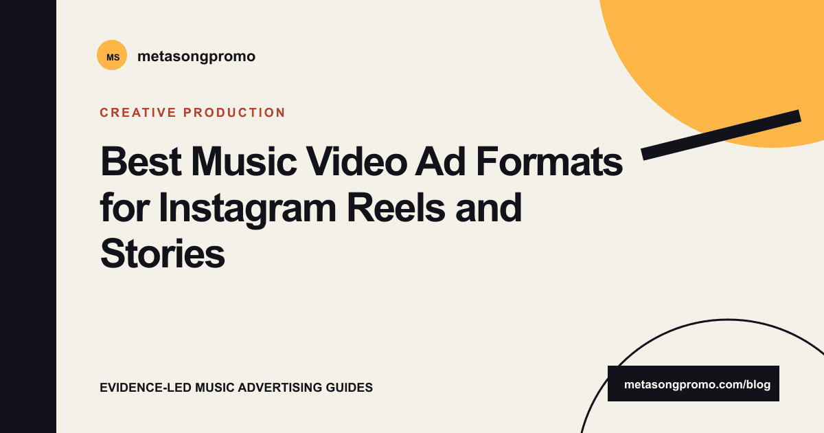 Guide cover for Music Video Ad Formats