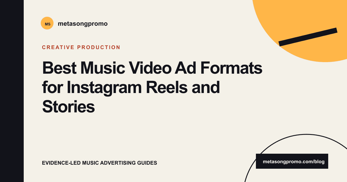 Guide cover for Music Video Ad Formats