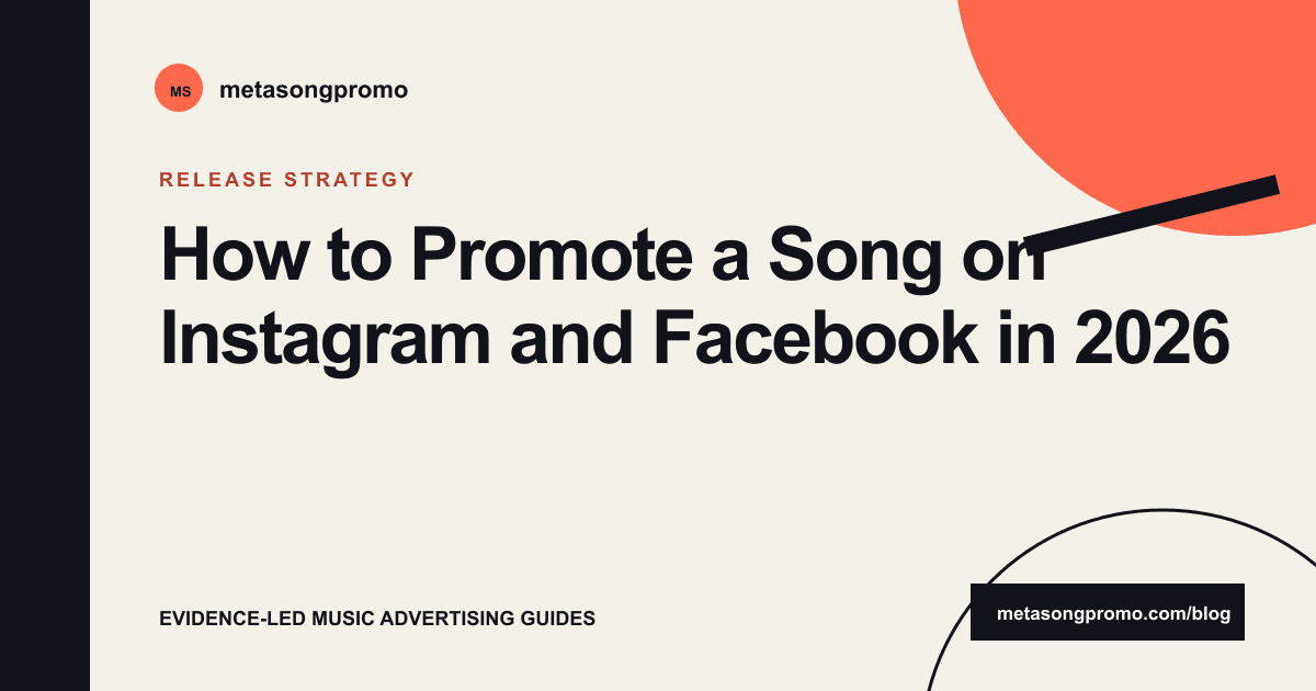 Guide cover for Promote a Song on Instagram & Facebook