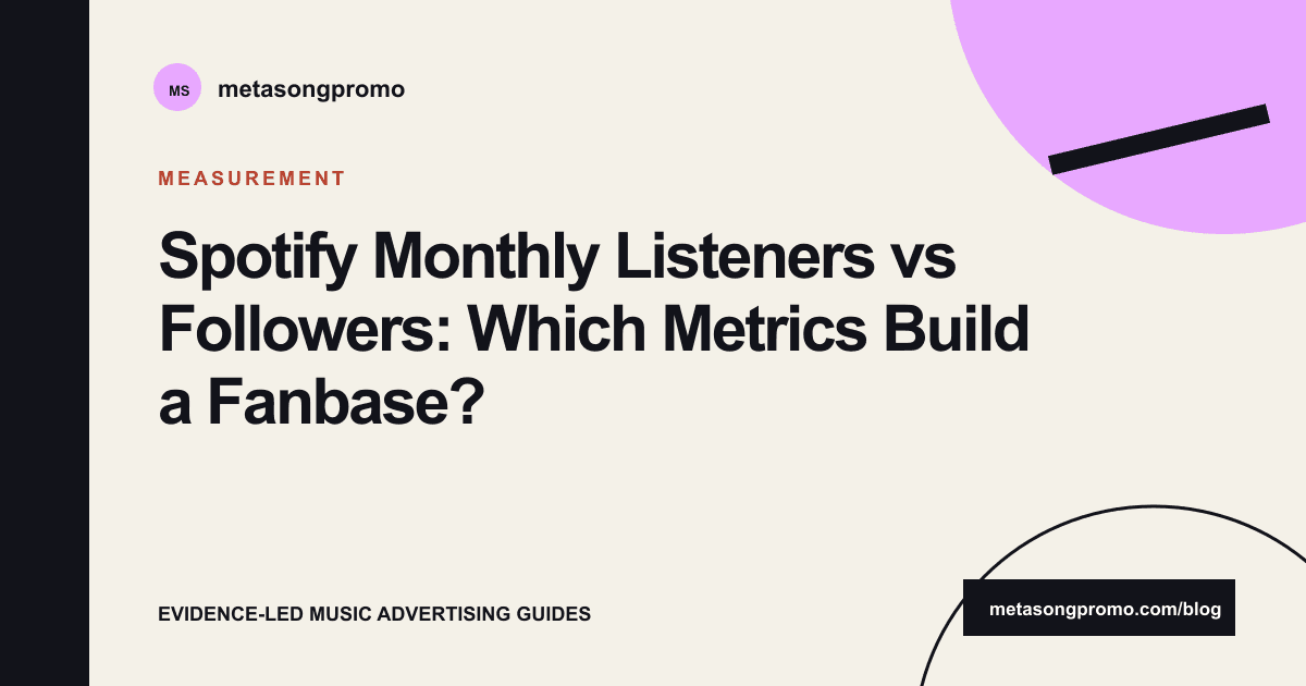 Guide cover for Spotify Listeners vs Followers